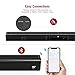Soundbar, TaoTronics Three Equalizer Mode Audio Speaker for TV, 32-Inch Wired & Wireless Bluetooth 4.2 Stereo Soundbar, Optical/Aux/RCA Connection, Wall Mountable, Remote Controlthumb 3