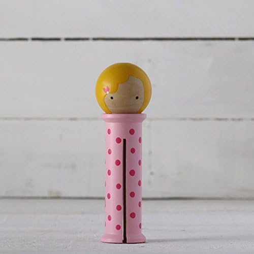 Binding Babies Binding Holder by Doohikey Designs- Large Pink with Dots