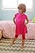 City Threads Girls' Soft Cotton Short Sleeve Cover Up Dress (Size 2T-16)