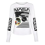 41c%2BakJS5BL. SS150 Ezcosplay-Crew-Neck-Long-Sleeve-Letter-Printed-Shirt-Graphic-Tee-Tops-for-Women