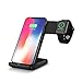 FDGAO for Apple Watch Wireless Charger and Phone Wireless Charger 2 in 1 Wireless Charging Stand for Apple Watch/iPhone X/ 8Plus/ 8, Samsung Galaxy Note8/S9/S8+/Note5 and More -Black