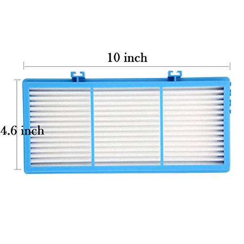 Leacheery 2 Pack Replacement Filter for Holmes Hepa Type Total Air Filter, HAPF30AT Holmes Air Purifier Filter AER1 Series And 4 Pack Replacement Carbon Booster Filte For Holmes Total Air Purifier
