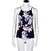 TOPUNDER 2018 Women Sleeveless T Shirt Flower Blouse Printed Tank Top Casual Vest