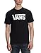 Vans Men's Petite Elastic Waistband, Black (Black/White), L