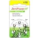 60 ZeniPower Mercury Free Hearing Aid Batteries Size: 10 + Battery Holder Keychain Kit