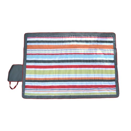 UPC 614002004289, Jj Cole Outdoor Blanket, 7&#39;X&#39;5 Gray/Red