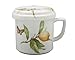 Gracie China Lemon 3-Piece Porcelain Steeping 9-Ounce Mug