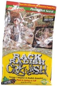 Harvest Hunting Supplies 73033 Rack Radish Crush Food Plot Seed, 1/4-Acre by Evolved Habitat