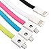 RoryTory 7pc Travel Size Flat 8 inch Magnetic USB Sync Data Charger Cable