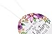 Juvale 120-Pack 2.1 Inch Floral Round Thank You for Celebrating with Us Paper Tags Hang Labels with String - Thank You Tags