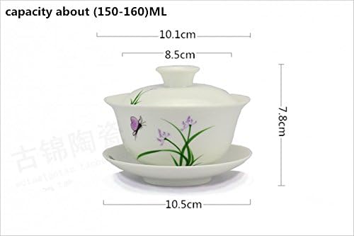 The Hand Painted Chinese Style Ceramic Tea Cup Coffee Cup (First Grade)
