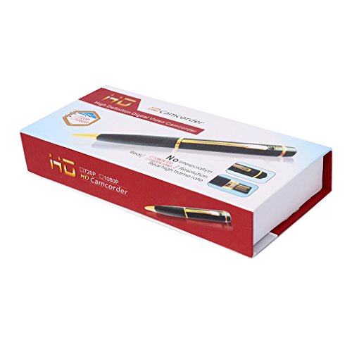 Hacloser High Definition Digital Video Camcorder Mini Audio Recording Pen with Camera