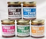 Thai and True Curry Paste - 5 Flavor Sampler