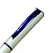 Monteverde Impressa, Fountain Pen, Silver w/Blue Trim, Fine Nib