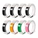 Label KINGDOM Compatible Label Tape Replacement for DYMO Embossing Labels 3/8 Inch Colorful 3D Plastic Emboss Labeling Tape for Organizer Xpress Pro 12965 DYM12966 Office Mate II, 8-Roll