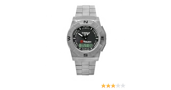 Amazon.com: Tissot Men's T0015204406100 T-Touch Watch : Tissot: Clothing,  Shoes \u0026 Jewelry