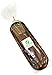 Large Incense Burner & Incense Sticks Gift Set - Hand Made, Solid Wood, Trough Holder Catches All The Ashes, +20 Incense Sticks