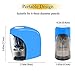 Electric Pencil Sharpener, Kids Friendly and Safety Design Pencil Sharpener for NO.2 Pencils, Auto Feature for Classroom, Home and Office, USB Cable Included