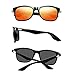 Polarized Sunglasses for Men Women Vintage Mens Sunglasses Rectangular Driving Sun Glasses