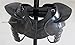 NauticalMart Dark Gothic Steel Gorget Neck Armor And Pauldron Medieval Iron Spaulders Arm Shoulder Guard Set Viking Crusader Battle Ready Steel Neck Protector SCA LARP Knight Armour Adult