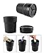 JAVOedge 2 Pack Black Small Car Storage Holder for Pens, Coins, Cash, Fits in Cup Holder