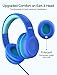 Mpow CH6S Kids Headphones, Foldable Adjustable On Ear Headphones, Non-Removable Audio Cable, 3.5mm Jack Compatible PC Cellphones Children Girls Boys Teensthumb 1