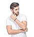 Jstyle 28Pcs Braided Leather Bracelet for Men Women Wooden Beaded Cuff Wrap Bracelet Adjustable