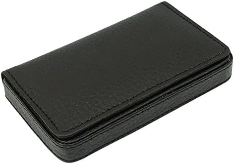 Planfix PU Leather Business Name Card Case Wallet Holder With Magnetic Closure