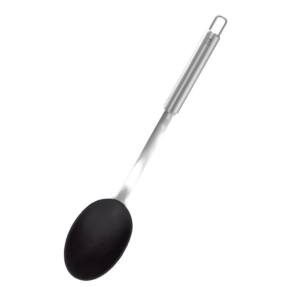 HENCKELS 12909-000 Silicone Serving Spoon, Stainless Steel