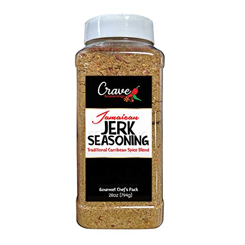 Crave's Jerk Seasoning Jamaica/ Caribbean Flavor Xl Bottle 28 Oz