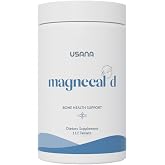 USANA - MagneCal D Calcium &amp; Magnesium Formula - 112 Tablets | With Calcium, Magnesium and Vitamin D In A 1:1 Mineral Ratio To Support Bones, Teeth, Nails, Muscle Function and Nerves