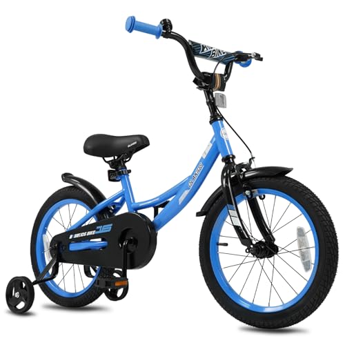 Olakids Kids Bike, 12 14 16 18 Inch BMX Style Toddlers Bike with Training Wheel…