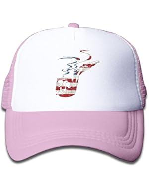 Bubble Pipe Baby AdjustableTrucker Visor Cap Cute Hat