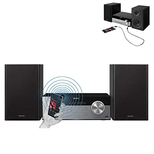 Sony Allinone Stylish Micro Music HiFi Bookshelf Stereo System for