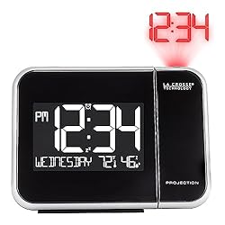 La Crosse Technology Projection Alarm Clock with