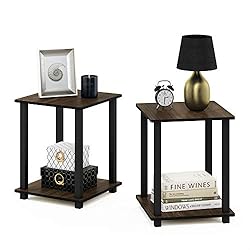 Furinno Simplistic Set of 2 End Table, Columbia