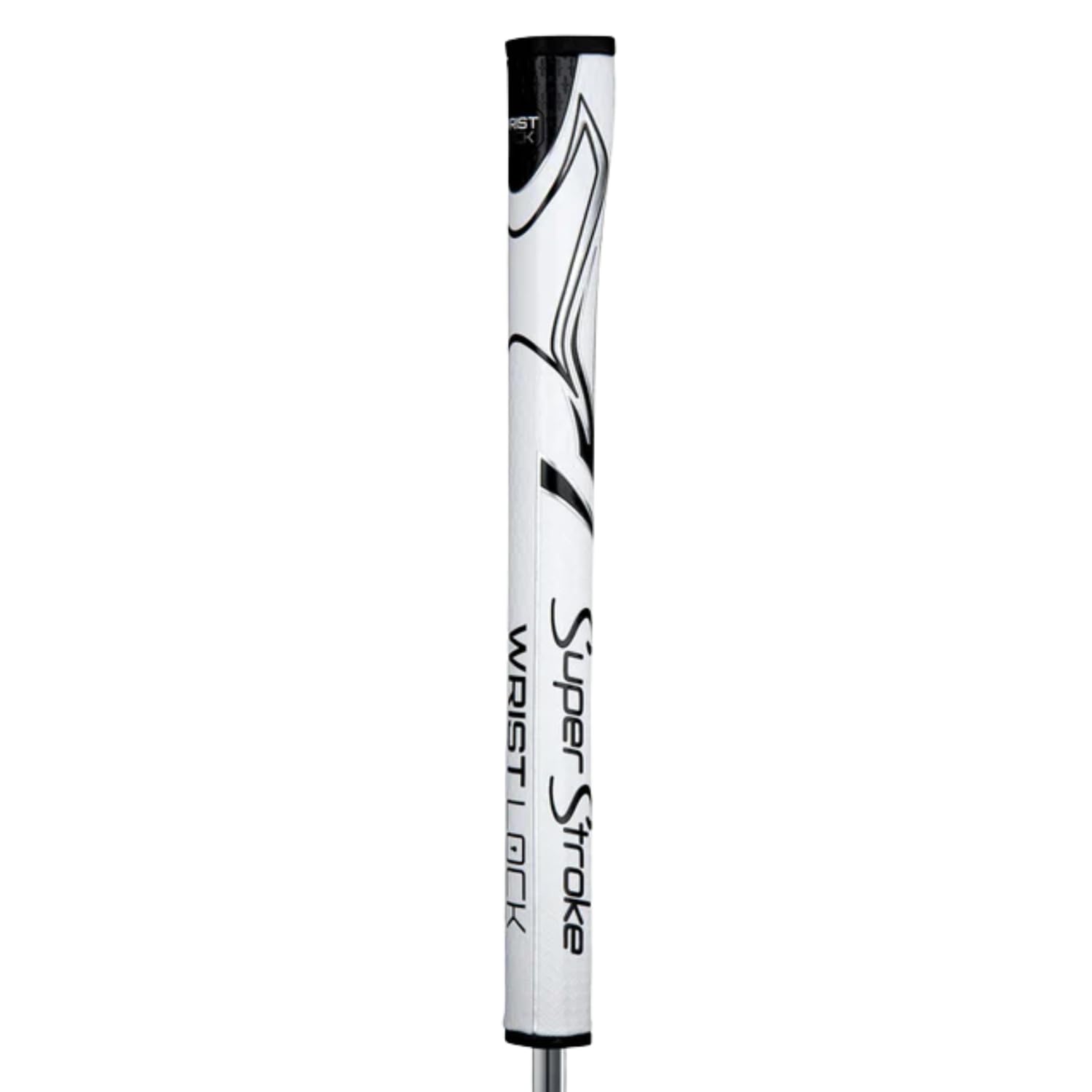 Super Stroke Golf Zenergy Wrist Lock Putter Grip (White/Black)