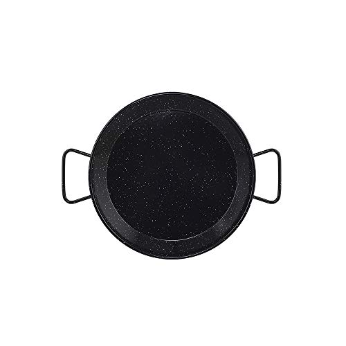 Metaltex - Enamelled Steel Paella Pan 3 Servings 28 cm