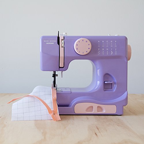 Janome Lady Lilac Basic, EasytoUse, 10Stitch Portable, Compact