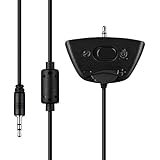 XBOX 360 / LIVE PUCK TALKBACK CHAT CABLE FOR TURTLE BEACH &amp; ASTRO GAMING HEADSETS - REPLACEMENT LEAD