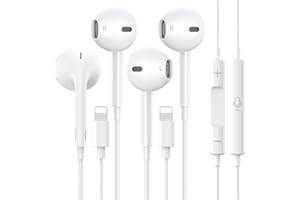 SKLNXAZ 2 Pack-Apple Earbuds for iPhone Headphones Wired Lightning Earphones [Apple MFi Certified] Wired Earphones with Microphone Volume Control for iPhone 14 Pro/14 Pro Max/14/13/12/11/XR/XS/X
