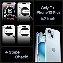 TOCOL 3 in 1 Magnetic for iPhone 15 Plus