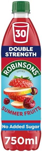 Robinsons Fruit Squash - Low Calorie - Double Strength - Summer Fruits 750ml