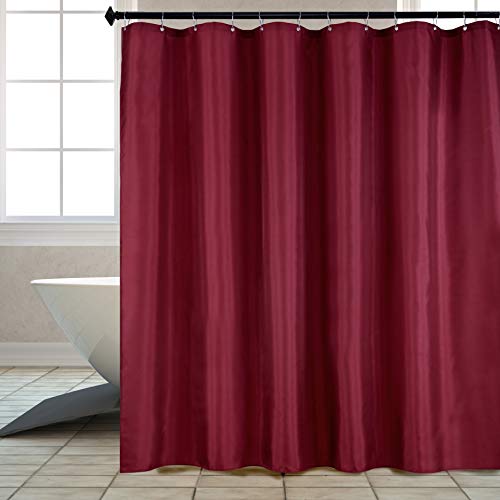 Biscaynebay Quality Fabric Shower Curtain Liners 72 Inch by 72 Inch