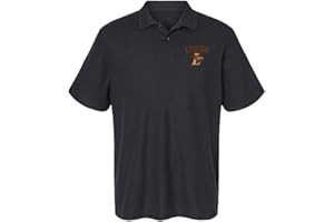 CAMPUS LAB Georgia College Official NCAA Men's 100% Cotton Knit Polo Short Sleeve Shirt, Primary Logo Collection
