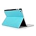 Coastacloud iPad 2/3/4 Really Thin Smart Stand Cover with Magnetically Detachable Wireless Bluetooth Keyboard Case for Apple iPad 2 3 4 (Sky Blue)