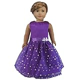 Ebuddy Fashion Butterfly Doll Dresses Fits 18 Inch Doll