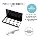 No Glue Dual Magnetic Eyelashes 0.2mm Ultra Thin Magnet Lightweight & Easy to Wear Best 3D Reusable Lashes Extensions (2 pairs with Tweezers) (black2)