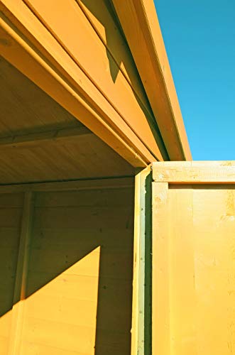 yardmaster 10x6 shiplap metal shed - gardensite.co.uk