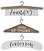 Funny Laundry Room Wall Hanging Sign Plaque - Laundry Today or Naked Tomorrow Hangers